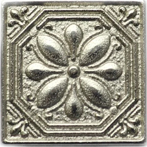 Вставка Kavarti Savoy Nickel 5x5 лаппатированная