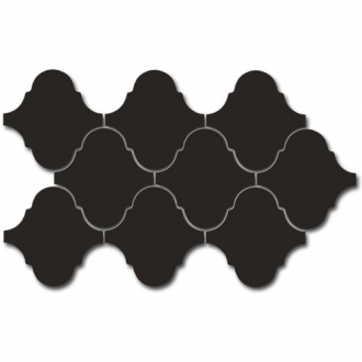 Scale Alhambra Mosaic Black Matt.