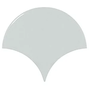 Плитка Equipe Scale Fan Sky Blue 10,6x12 глянцевая