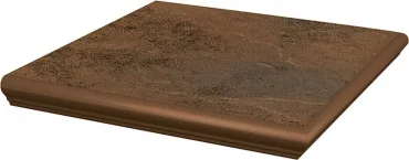 Paradyz Semir Beige Ступень с носиком угловая 33x33 матовая