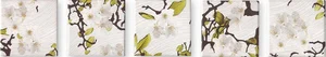 Вставка Jasba Senja Natural White 10x10 матовая