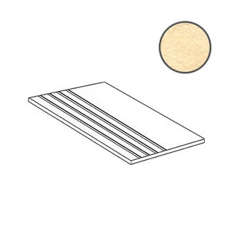 Cтупени C Насечками Riverstone Ivory