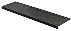 Seranit Монолитная ступень Riverstone Black 32,5x120 матовая