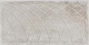 Плитка Atlantic Tiles Serra Curves Oxide Whites 45x90 матовая