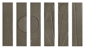 Керамогранит Settecento 118624 Koine Alphabet Terra 4,5x18,6 матовый