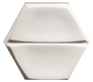 Плитка Settecento Magnolia Esagona White Glossy 157001 15,6x18 глянцевая