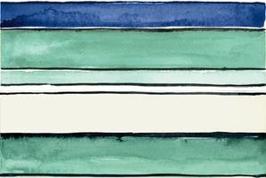 Декоративный элемент Imola Shades Stripes Sea Mix 20x60 глянцевый