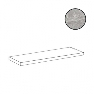 Mus_Eum Amazing Grey Lux Angolo Gradino Costa Retta SX 185303
