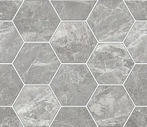 Мозаика Sichenia Mus_Eum Amazing Grey Modulo Esagone Mix 185363 29,5x34 матовая