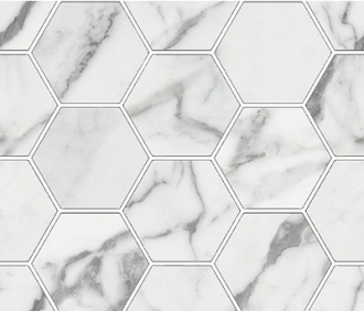 Mus_Eum Statuario Modulo Esagone Mix 185361