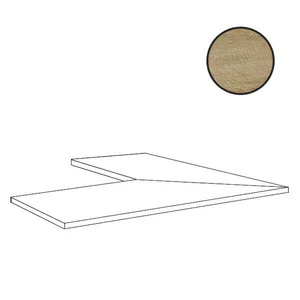 Ступень Sichenia Silvis Larice Angolo Gradino Costa Lucida Esterno Dx-Sx Grip 184413 40x120 матовая