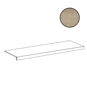 Ступень Sichenia Silvis Rovere Gradino Costa Retta 181682 33x120 матовая