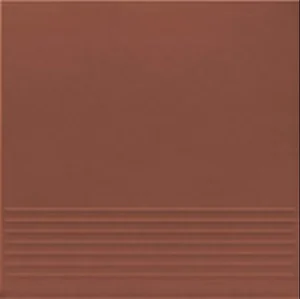 Ступень Opoczno Simple Red Stopnica Prosta 30x30 матовая