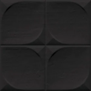 Плитка Vives Sindhi Negro 13x13 глянцевая