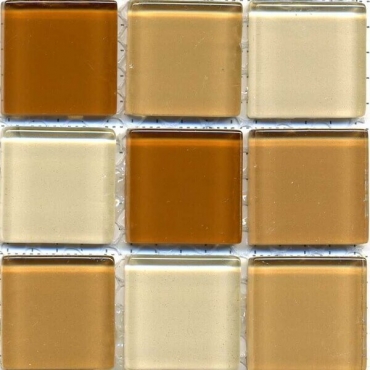 Мозаика Bars Crystal Mosaic Смеси цветов HT 303 (23x23 mm) 30x30 глянцевая