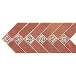 Soleado Fregio Spina Terracotta