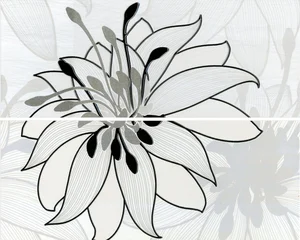 Панно Halcon Specchio D.Specchio-2 Blanco 40x50 глянцевое