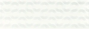 Плитка Mei Spin White Geo O-SPI-WTU051 25x75 глянцевая