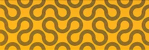 Плитка Mei Spin Yellow-Black Geo O-SPI-WTU061 25x75 глянцевая