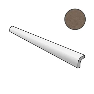 Бордюр Equipe Splendours Pencil Bullnose Brown 24020 3x15 глянцевый