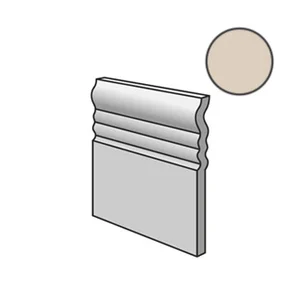 Бордюр Equipe Splendours Skirting Cream 24049 15x15 глянцевый