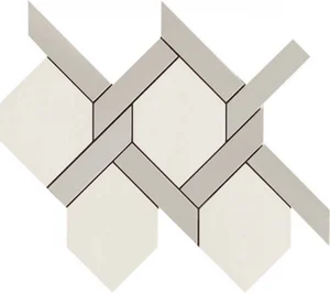 Мозаика Dom Spotlight Mosaic Cassettone Grey Lux DSG24MC 21,6x31 глянцевая