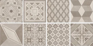 Декоративный элемент Impronta Square Pattern Mix C Dec. SQP0DC 20x20 матовый