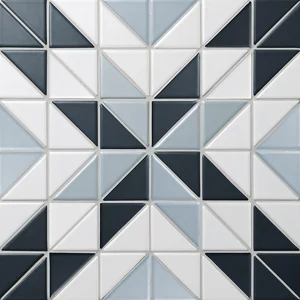 Мозаика Starmosaic Albion Star Blue 25,9x25,9 матовая