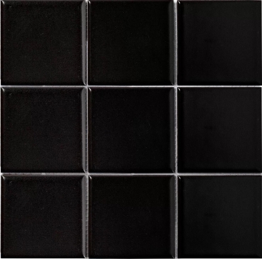 Мозаика Starmosaic Homework Black Glossy MH84000 30,6x30,6 глянцевая