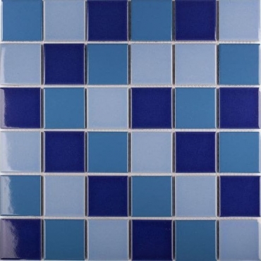 Мозаика Starmosaic Homework Blue Mix Glossy WB52200 30,6x30,6 глянцевая
