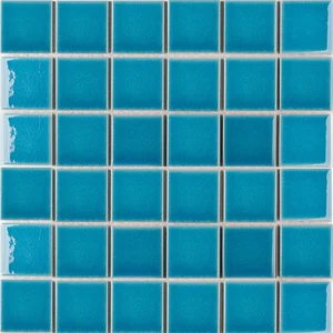 Мозаика Starmosaic Homework Crackle Light Blue Glossy LWWB80082 30,6x30,6 глянцевая