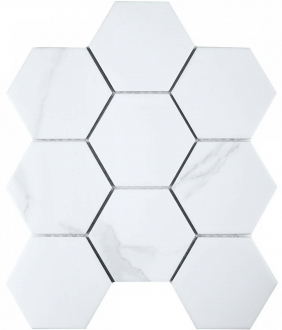 Homework Hexagon Big Carrara Matt PMFQ82223
