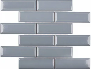 Мозаика Starmosaic Homework Metro Bluish-Grey Glossy KM41843 28,7x29,5 глянцевая