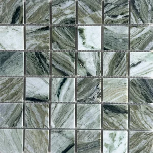Мозаика Starmosaic Homework Classic Мозаика 48х48 Green Marble (JMST2501) 30,5x30,5, натур. мрамор 41898278 полированная