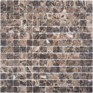 Мозаика Starmosaic Wild Stone Dark Emperador Matt JMST070 30,5x30,5 матовая