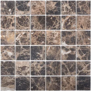 Мозаика Starmosaic Wild Stone Dark Emperador Matt JMST071 30,5x30,5 матовая