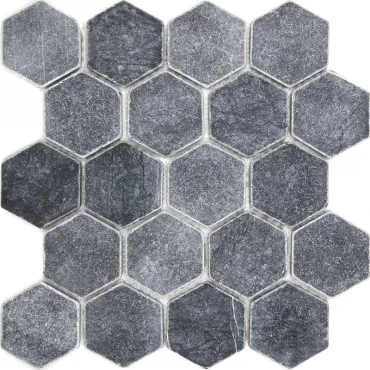 Мозаика Starmosaic Wild Stone Hexagon VBs Tumbled 30,5x30,5 матовая