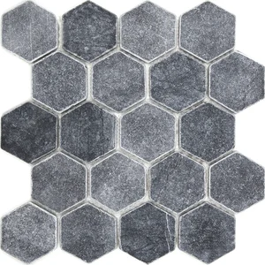 Мозаика Starmosaic Wild Stone Hexagon VBs Tumbled 30,5x30,5 матовая