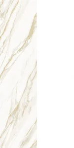 Широкоформатный керамогранит Staro Slab МАТТ 12мм Слэб керамический CALACATA GOLD 79,8x320 HONED 92803504 сатинированный