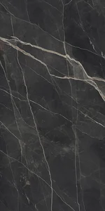 Широкоформатный керамогранит Staro Slab МАТТ 6мм Слэб керамический CALACATTA BLACK 120x280 MATT 15063994 матовый