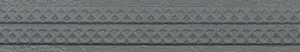 Бордюр Aparici Steel Grey Cf-B 4,5x25,3 матовый