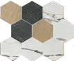 Мозаика STN Ceramica Lagom Malla Hex-G 29,6x36,7 сатинированная