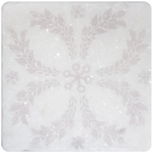 Плитка Stone4home Marble White Motif №5 10x10 матовая