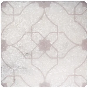 Плитка Stone4home Marble White Motif №7 10x10 матовая