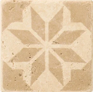 Декоративный элемент Stone4home Provance Ornament №3 10x10 матовый