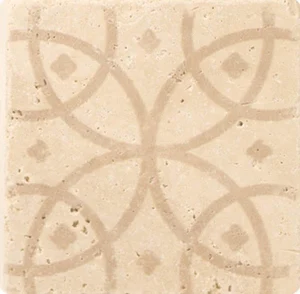 Декоративный элемент Stone4home Provance Ornament №6 10x10 матовый