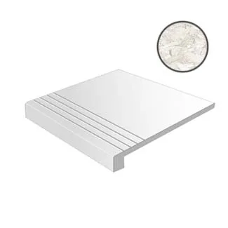 Ступень Vives Strand-R Blanco Gradone 59,3x59,3 матовая
