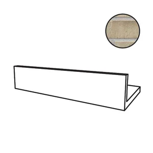 Спецэлемент Stroeher Kontur Угол Откоса 3916 Beige-Fired 95044-040 11,5x24 натуральный
