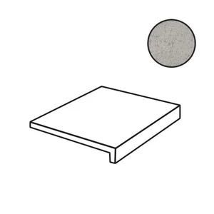 Stroeher Roccia Next Ступень Прямоугольная Рядовая Loftstufe 2573 Light Grey 95062-011 29,4x34 матовая
