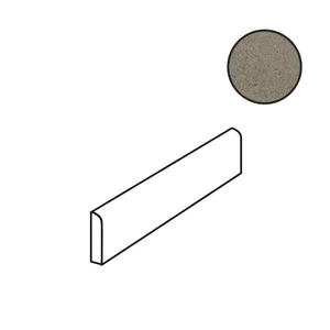 Бордюр Stroeher Roccia Next Цоколь 2542 Taupe 95062-016 7,3x29,4 матовый